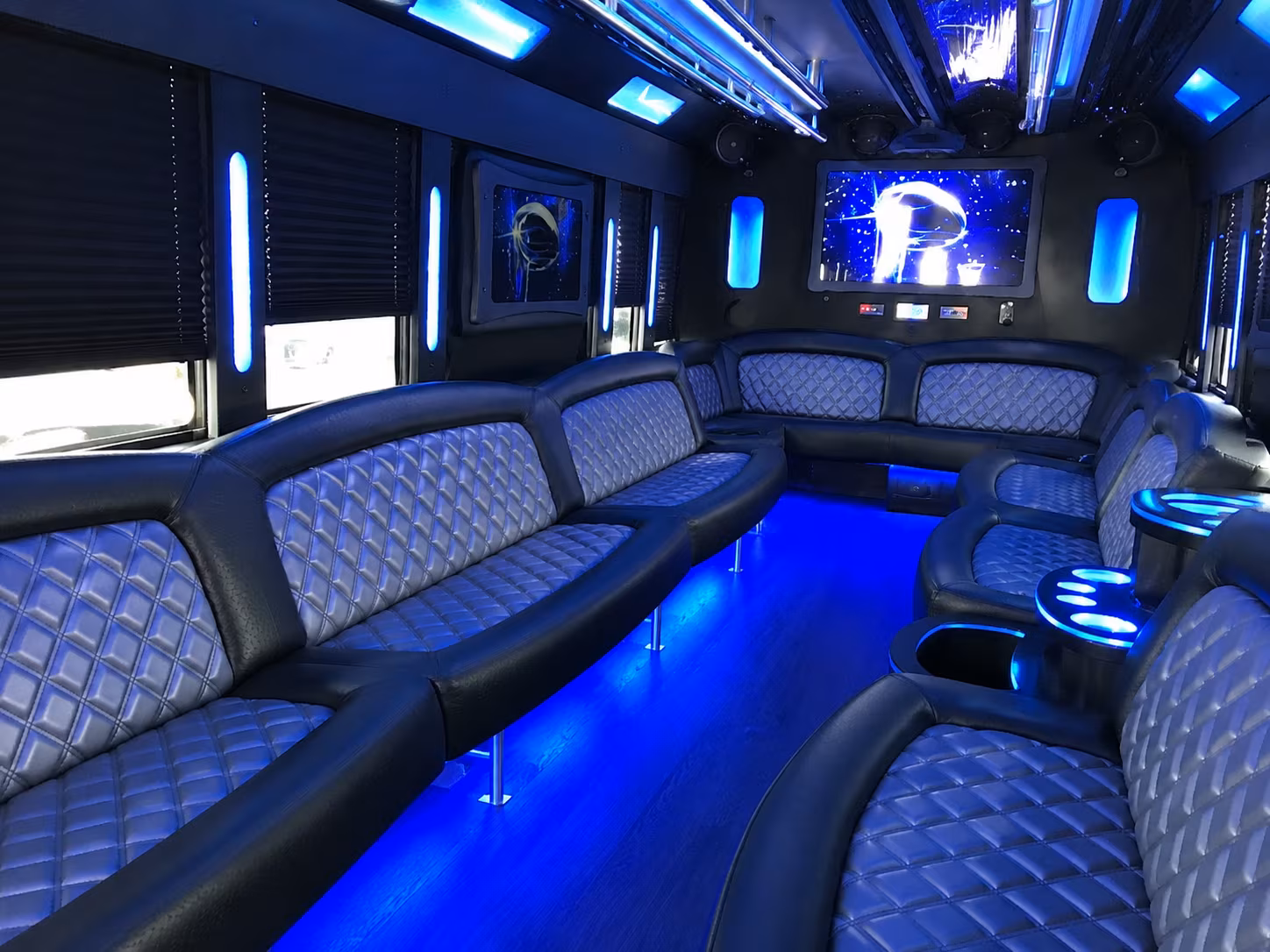 elizabeth corporate party bus rental