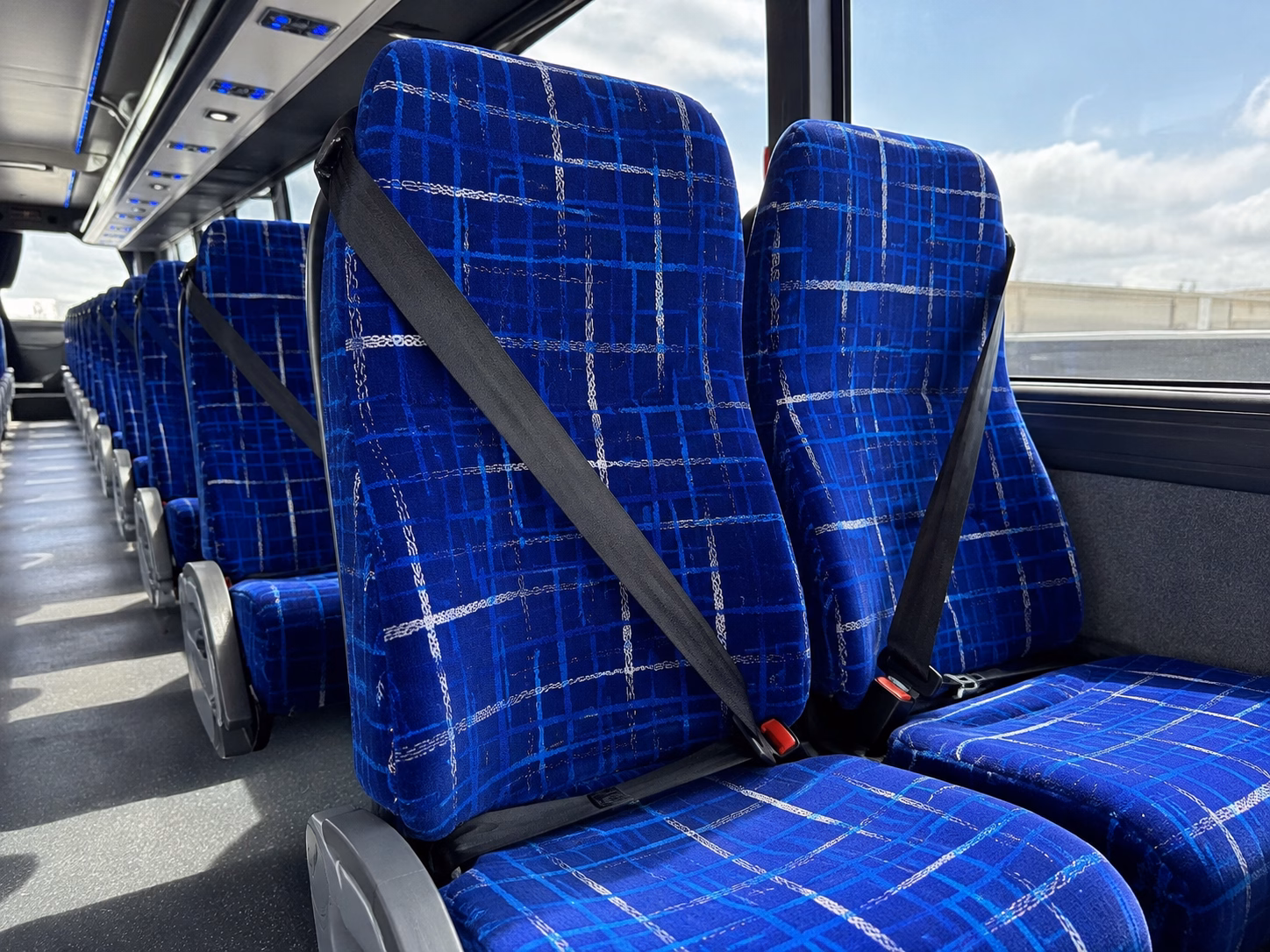elizabeth long distance transportation onboard seating