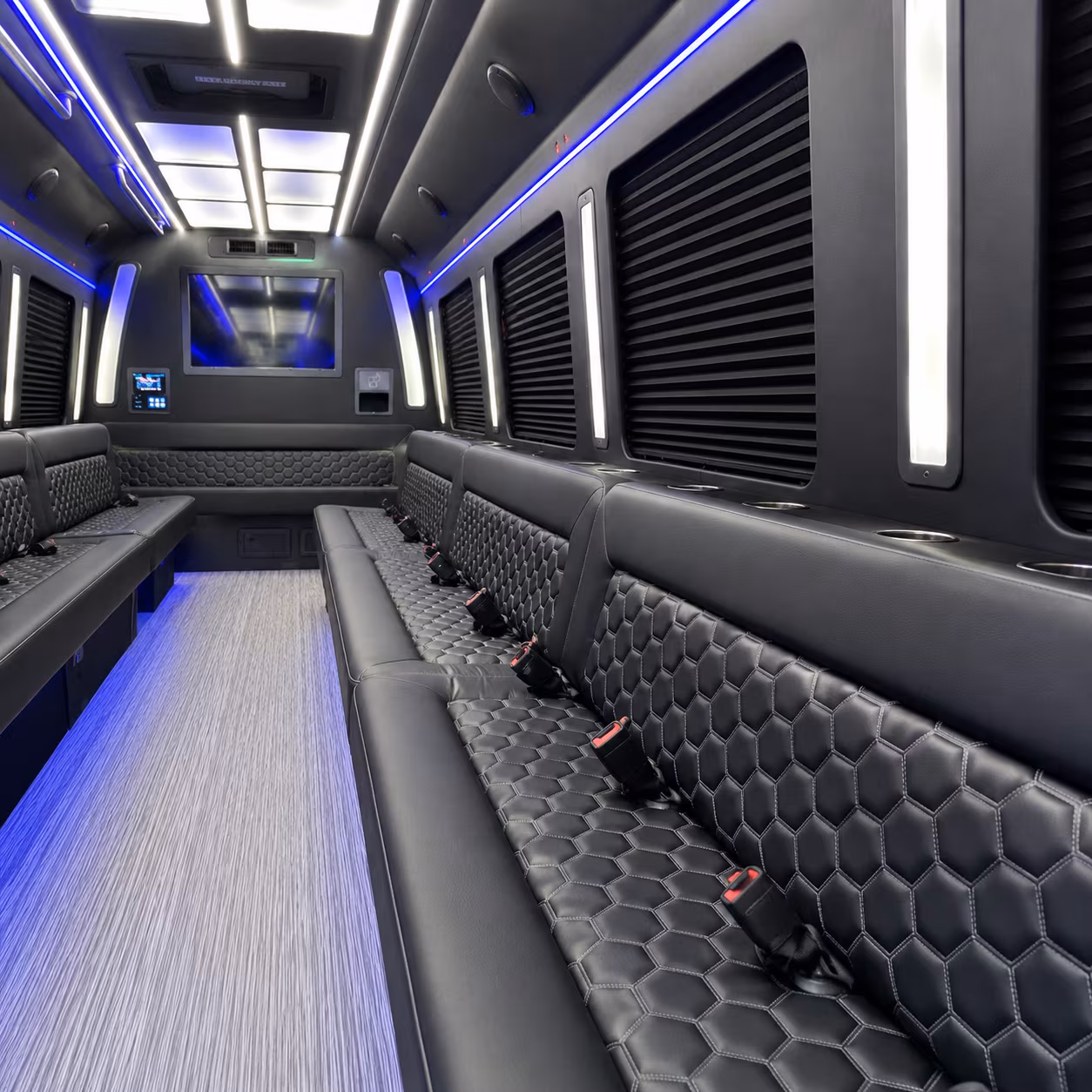 elizabeth party bus rentals inside