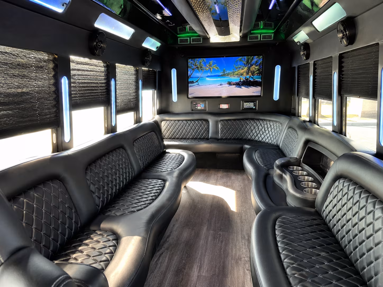 newarks ironbound district night great food drinks party bus rental